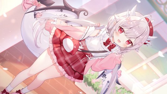 rucaco,花冠あむる,独立虚拟YouTuber,尖耳,针织衫,翅膀