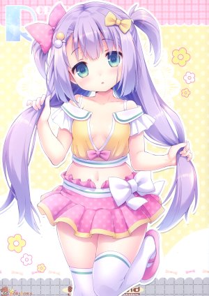 月嶋ゆうこ,Roritora,cleavage,No-Bra,黑丝