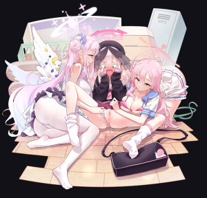 agnamore,圣园未花,下江小春,浦和ハナコ,蔚蓝档案,天使,光晕,萝莉,nopan,胖次,panty_pull,裤袜,猫咪,妹汁,制服,掀裙,泳装,uncensored,翅膀,百合