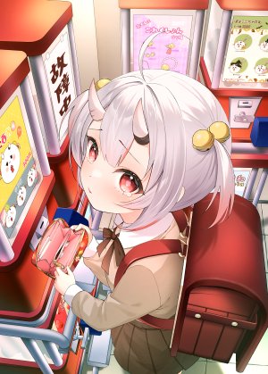 haruyama_natsuwo,百鬼菖蒲,Hololive,制服