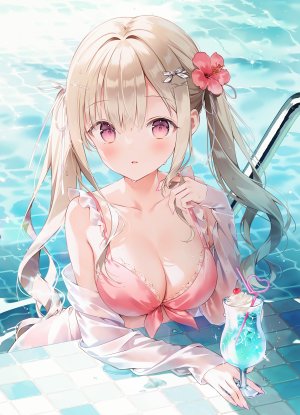 weri,看穿,泳装,湿身