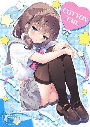 原创,透月ハジメ,黑丝,碧眼,脸红,breasts,茶发,发饰,视线正对,褶皱裙,学校制服,衬衫,短裙,single,丝袜