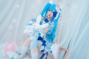VOCALOID,COS,miku,初音未来,双马尾,冬末miku