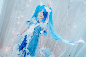 VOCALOID,COS,miku,初音未来,双马尾,冬末miku
