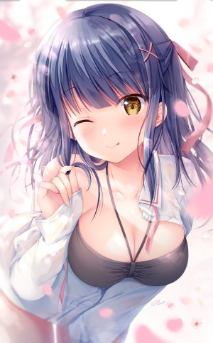 TwinBox,七海優乃,TwinBoxSchool,cleavage,泳装