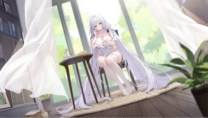 光辉,碧蓝航线,丝袜,裸エプロン