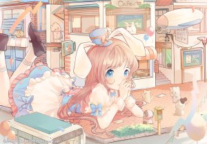 owo000111,兽耳,兔耳