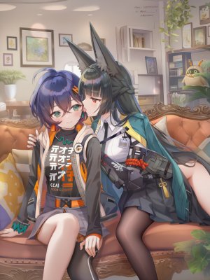 poi氵,绝区零,ZenlessZoneZero,女孩子,少女,百合,星見雅,魅惑的大腿