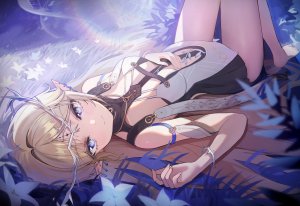 loloco,cartethyia,鸣潮,No-Bra,尖耳,tattoo