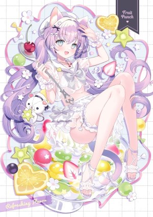 和錆,兽耳,bra,garter,猫耳,胖次,看穿,制服,掀裙