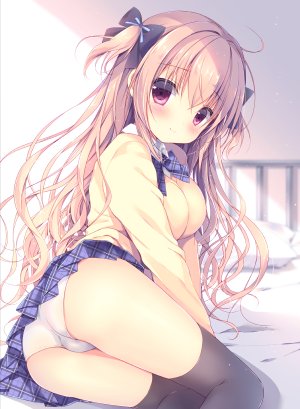 宮坂みゆ,canvas+garden,胖次,制服,黑丝