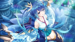 baffu,カレン・アオイ,wonder_fool,まおかつ!_～魔王と勇者のアイドル生活～,和服,游戏CG