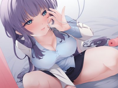 to-matoma,cleavage,erect_nipples,胖次,掀裙