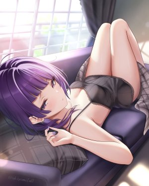 akiei,田中摩美々,偶像大师,偶像大师：闪耀色彩,lingerie