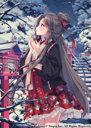 nyanyaling,オリジナル,仕事絵,女の子