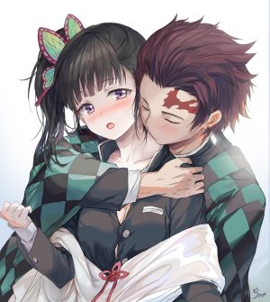 saya,鬼滅の刃,栗花落カナヲ,竈門炭治郎,炭カナ