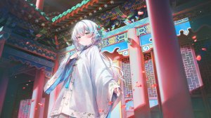 鬼針草,汉服,萝莉,发饰