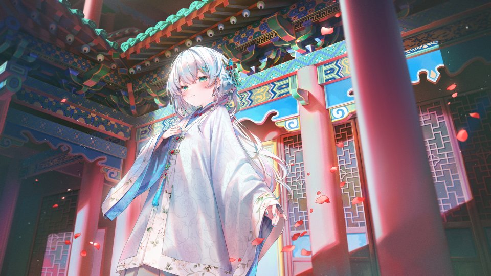 鬼針草 汉服 萝莉 发饰