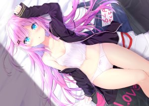 ふぇありぃあい,原创,脸红,长发,胖次,紫发,下着