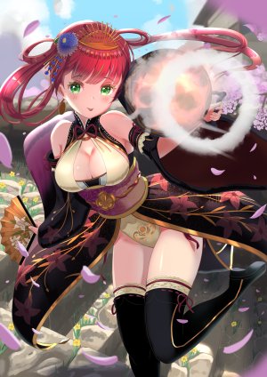 sengoku_fubu,和服,黑丝