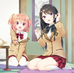 ぺこ,制服,黑丝