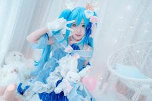 VOCALOID,COS,miku,初音未来,双马尾,冬末miku