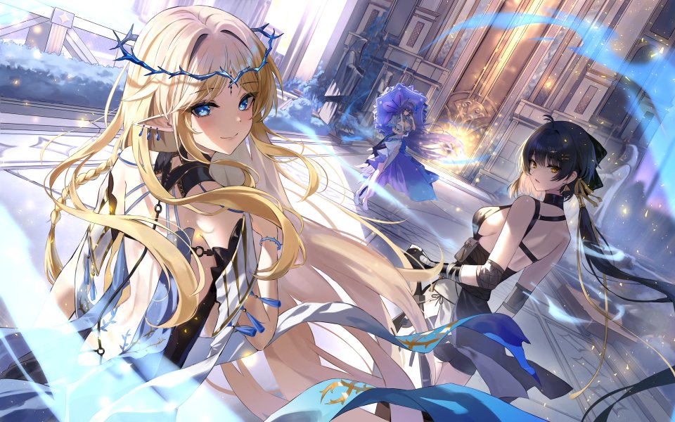 Lkeris Cantarella Cartethyia Female_Rover 鸣潮 汉服 绷带 No-Bra