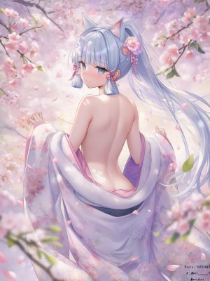 poi氵,神里綾華,神里绫华,原神,女孩子,GenshinImpact,少女,极上女体