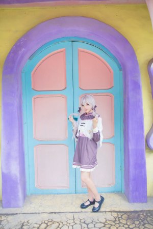 VOCALOID,COS,同人,洛天依,软妹,绝对领域,萌妹,V家