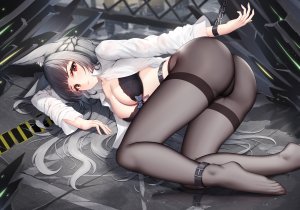 wsman,星见雅,蔚蓝档案,兽耳,捆绑play,bra,裤袜