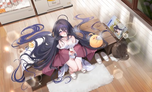 Manjuu,碧蓝航线,No-Bra,浴衣