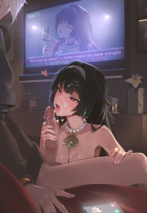 rucarachi,耀嘉音,绝区零,topless,uncensored