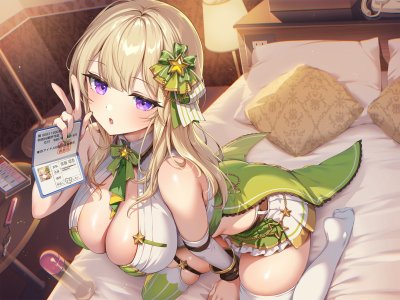 gomashio_ponz,garter,No-Bra,长筒袜,丝袜,制服