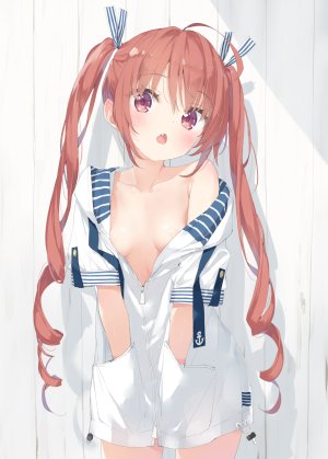 かにビーム,葉月ワトラ,萝莉,No-Bra,开衫