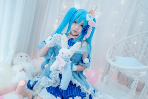 VOCALOID,COS,miku,初音未来,双马尾,冬末miku