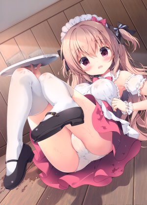 rina,原创,围裙,前发,脸红,holding,长发,视线正对,横臥,迷你短裙,宮坂みゆ,開いた口,胖次,紫色眼,衬衫,短裙,single,黑丝,下着,女服务生,湿身,白丝