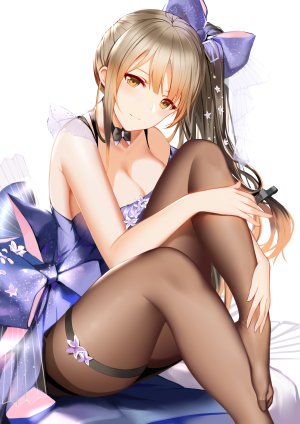 higandgk,少女前線,cleavage,连衣裙,黑丝