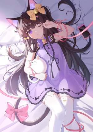 兽耳,连衣裙,猫耳,丝袜