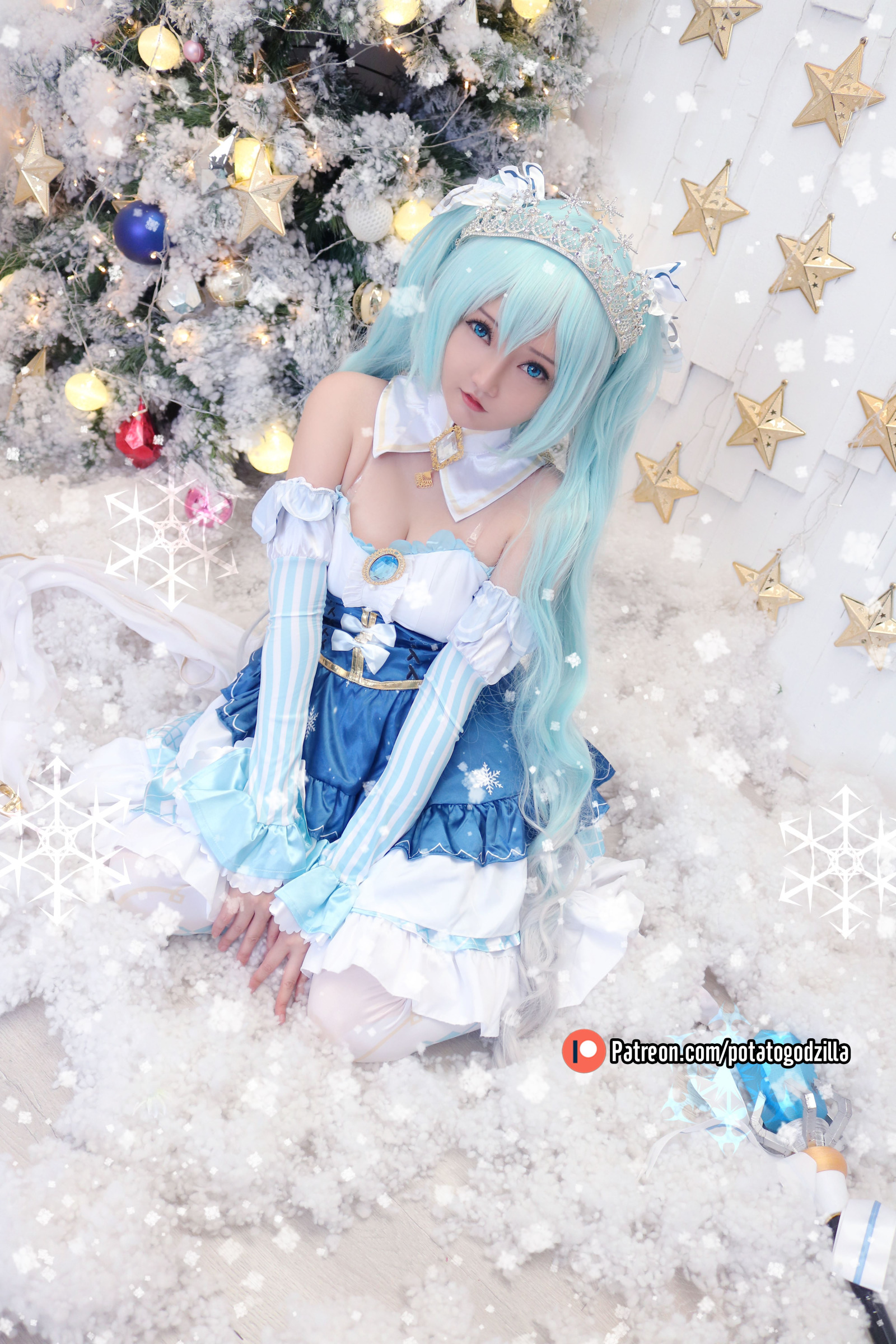 Potato Godzilla - Snow Miku [P24]