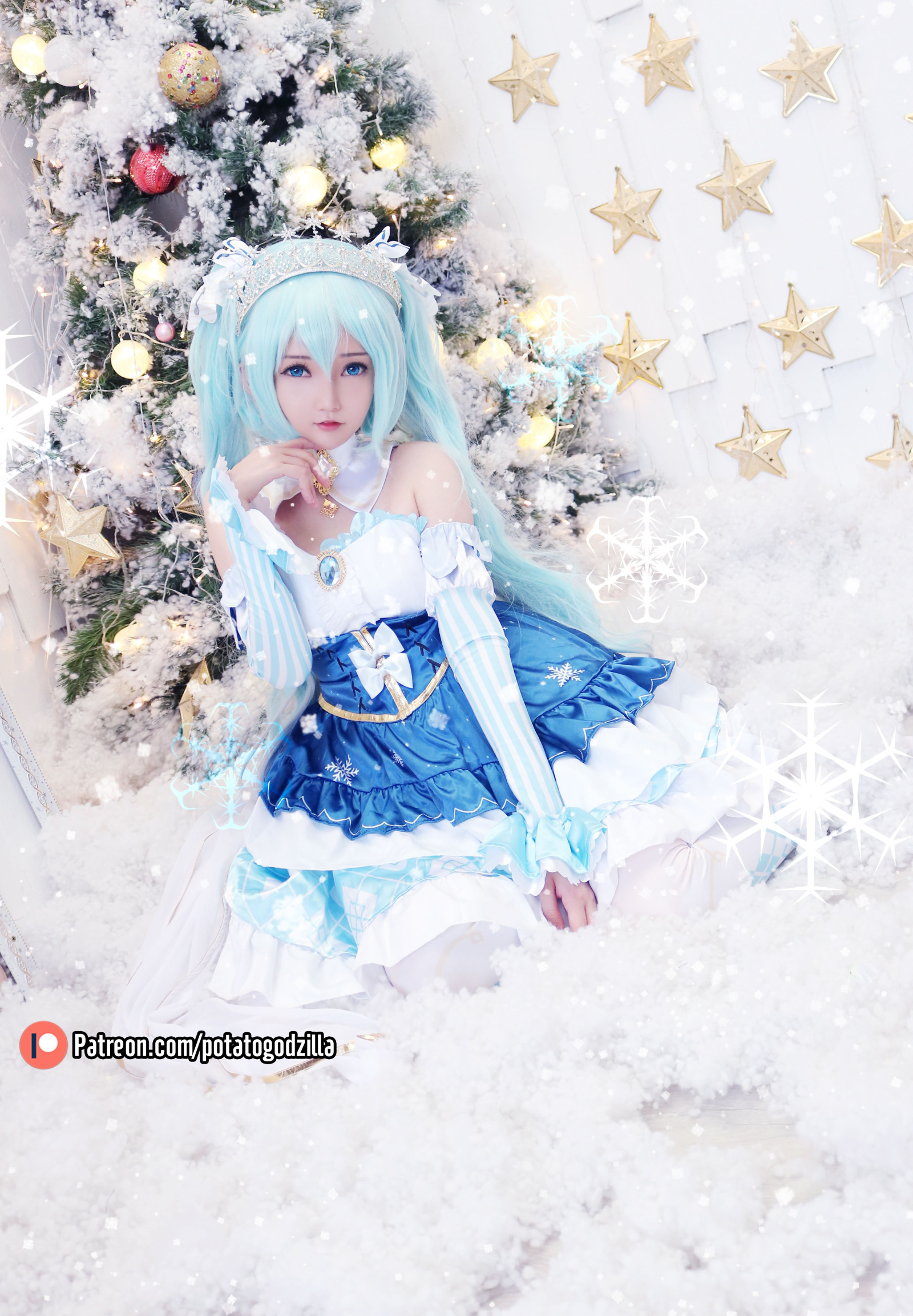 Potato Godzilla - Snow Miku [P25]
