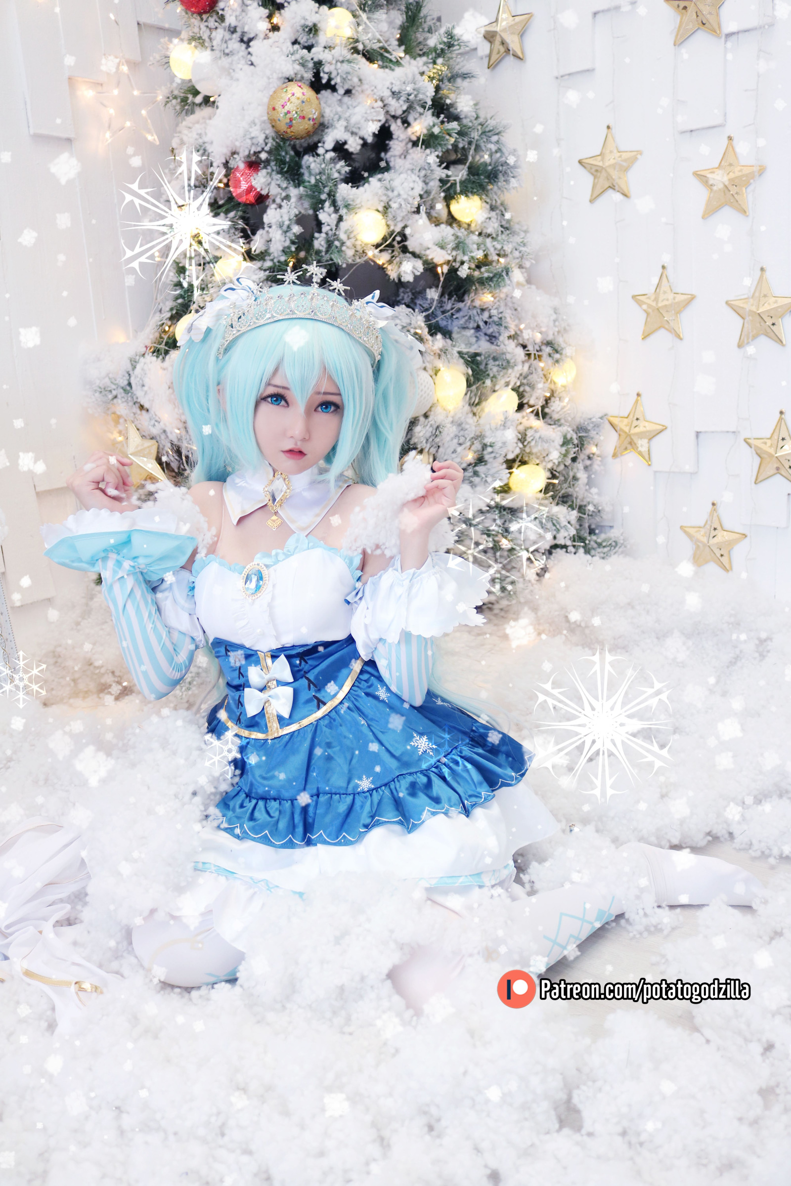Potato Godzilla - Snow Miku [P27]