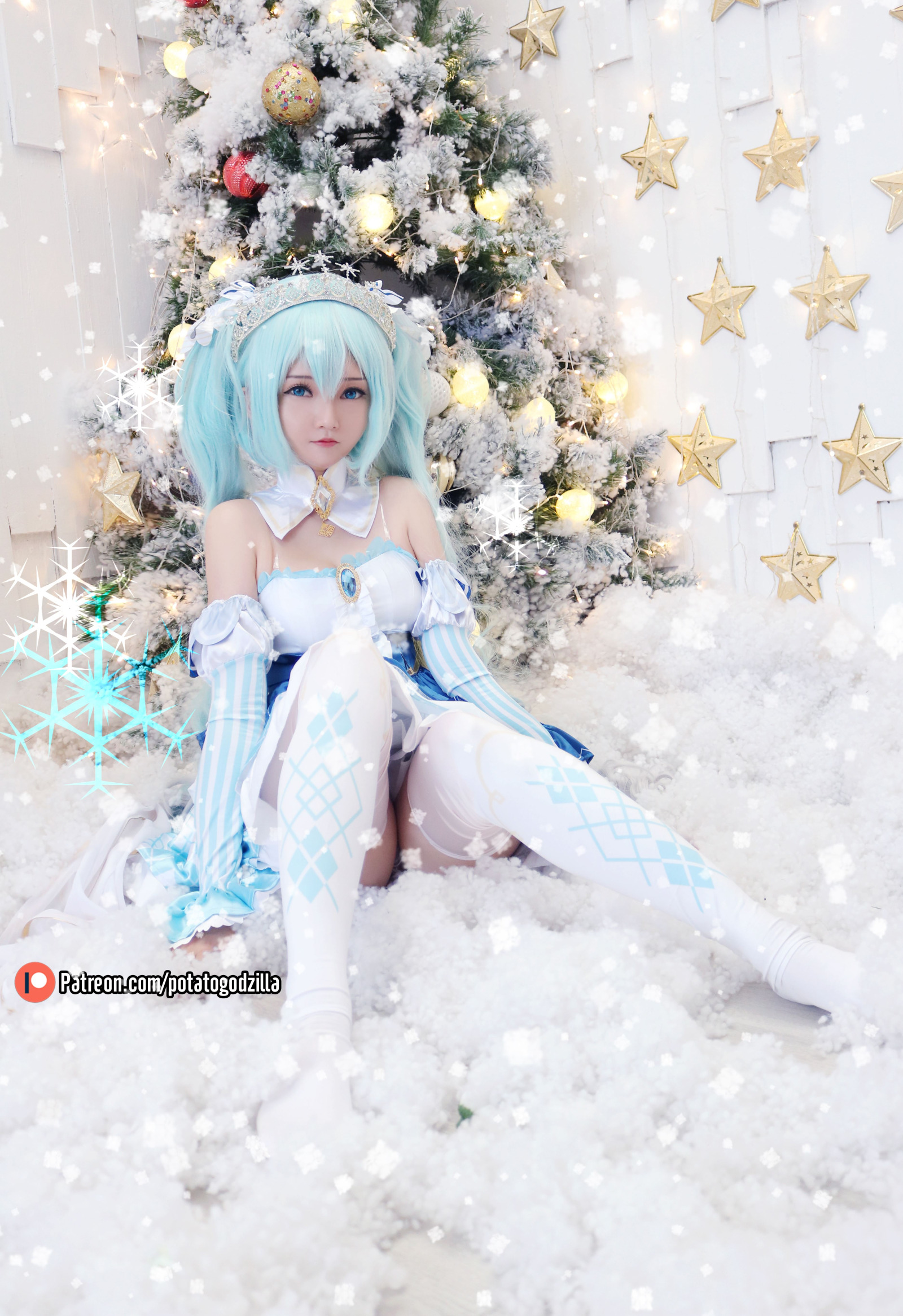 Potato Godzilla - Snow Miku [P28]