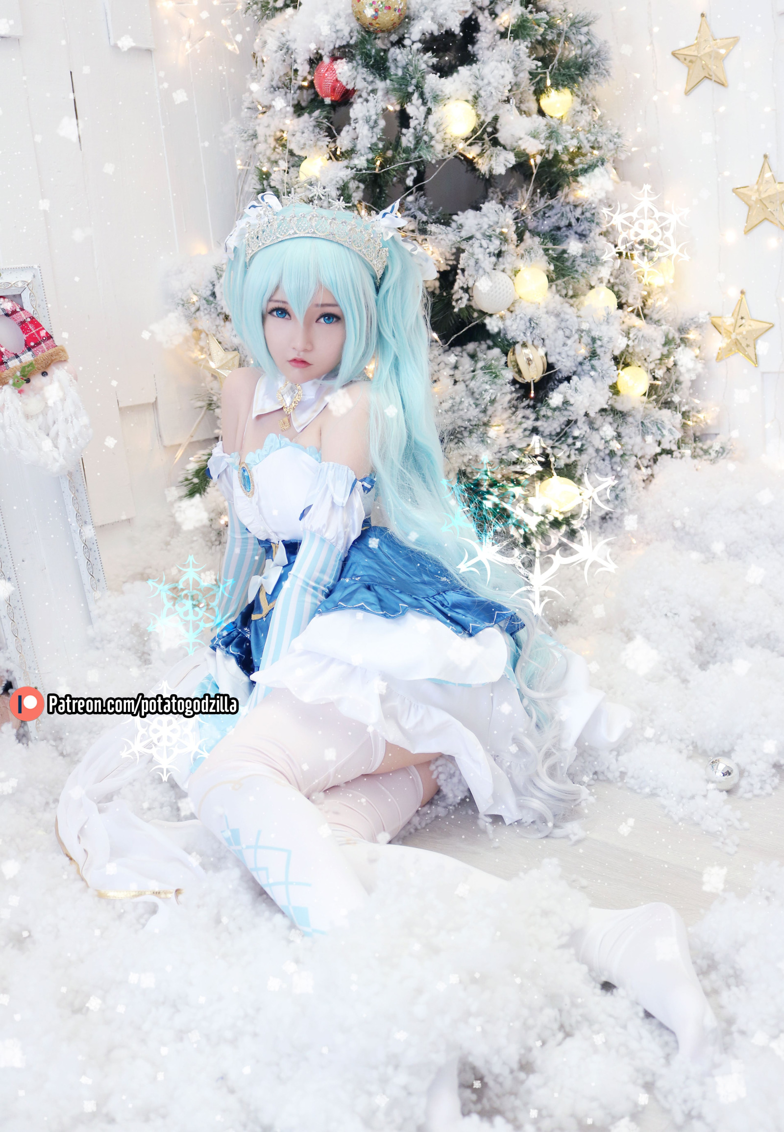 Potato Godzilla - Snow Miku [P26]