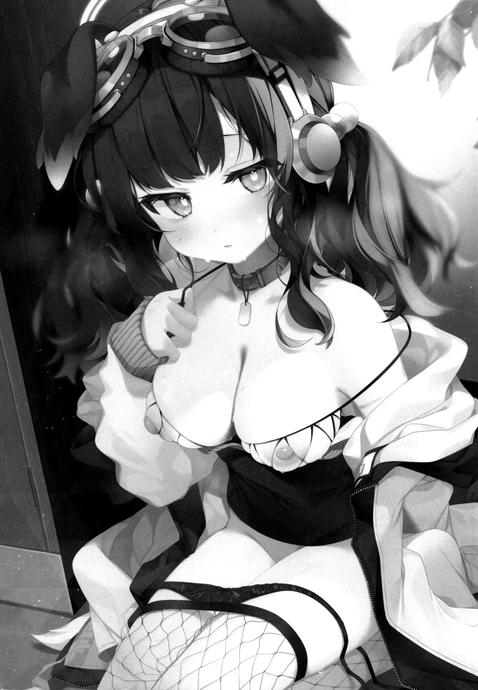 [同人] [Shika Yuno] Nekozuka Hibiki wa Kyou mo Kotowarenai | 貓冢響今日也無法拒絕 (Blue Archive) [中文] [P2]