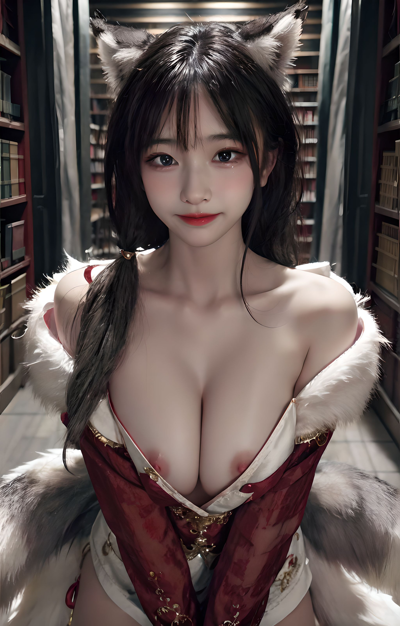 [caihongmao] [PureQ-No.011]AhriCos_NSFW [P6]