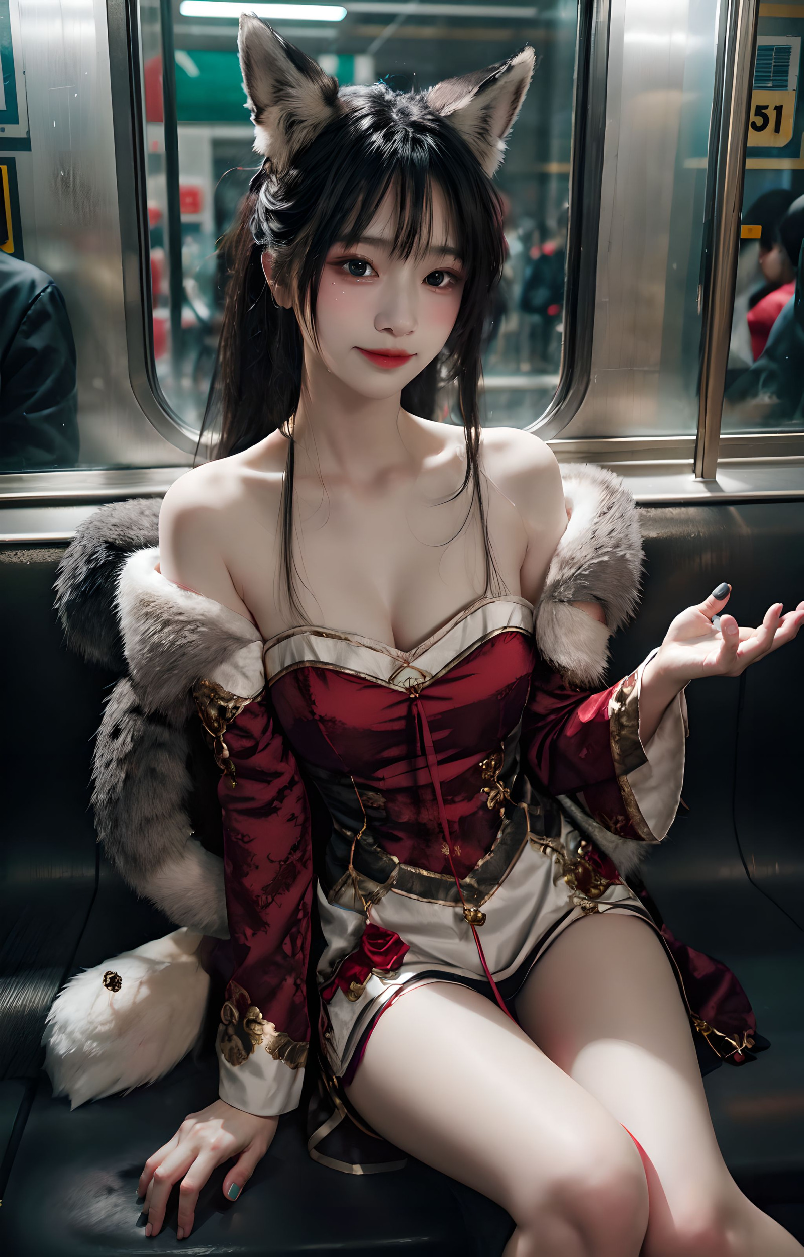 [caihongmao] [PureQ-No.010]AhriCos [P6]