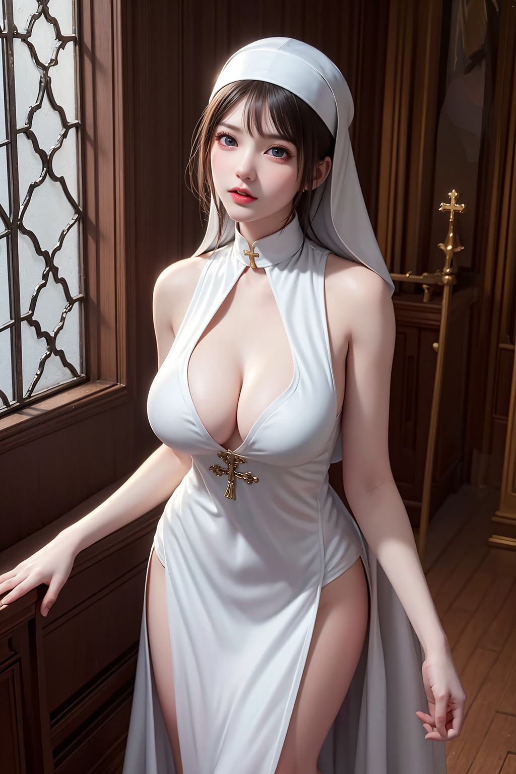 [AI Painting] Vol.90 修女 [P3]