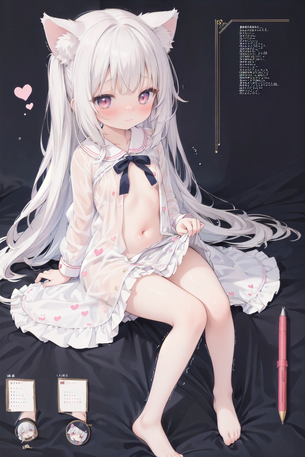 [倾城天下月倾浅] 今日份白毛猫猫 [P12]