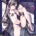 matsuryu,蔚藍檔案,龍華妃咲,老師,漢服,digital,丸子頭,光暈,sole male